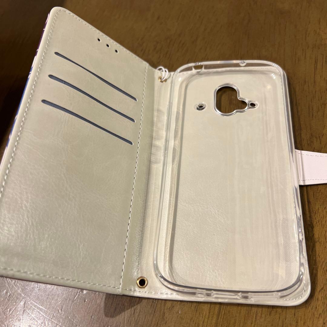 【美品】docomo F-52B レッド 花柄ケース付き