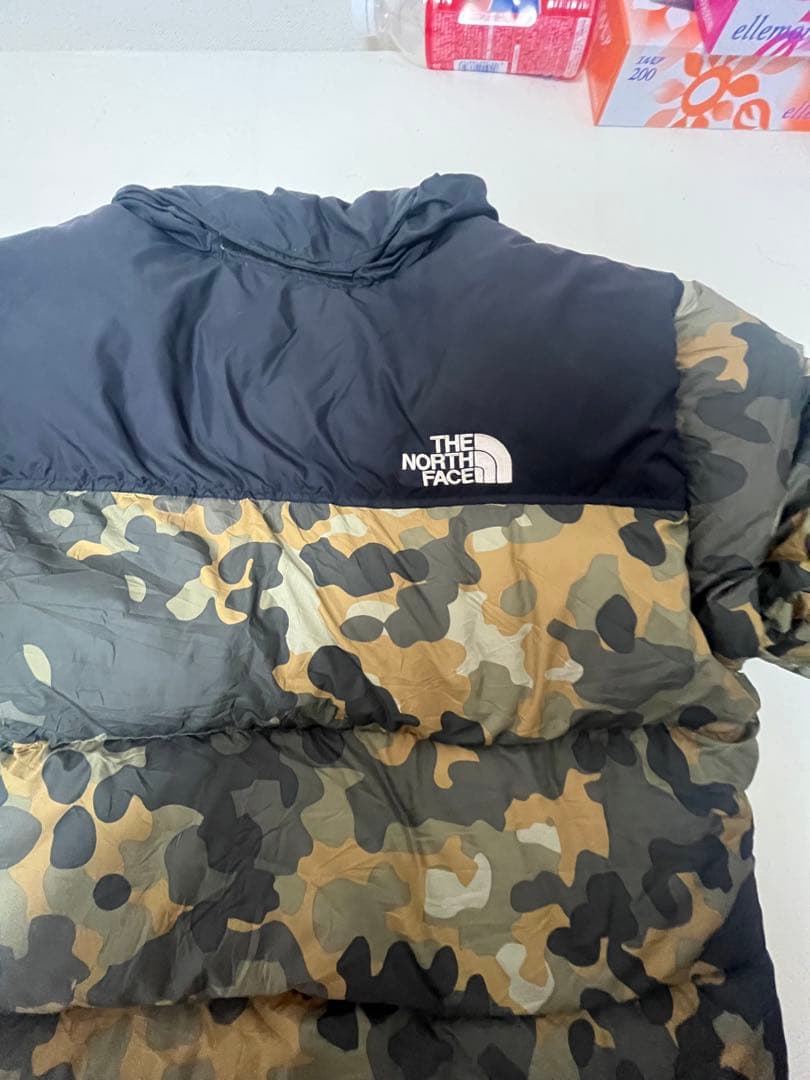 THE NORTH FACE カモフラージュ ダウンジャケット M