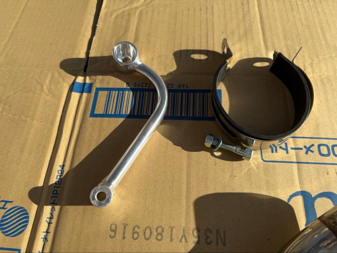 OVER ステンレス マフラー 中古