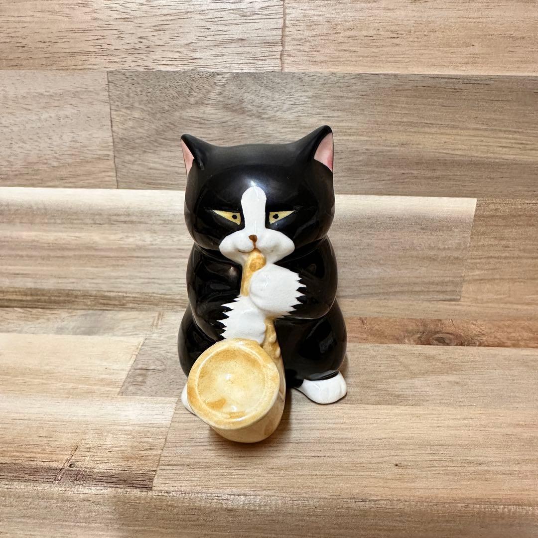 黒猫楽団 オーケストラ 置物　11体　アンティーク セブンコーポレーション