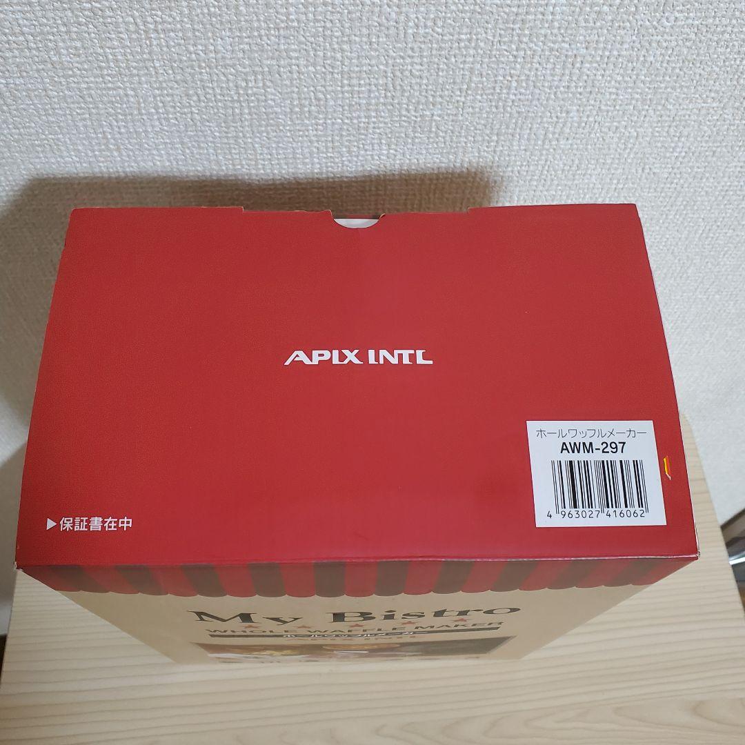 【未使用】My Bistro ホールワッフルメーカー ブラウン AWM-297