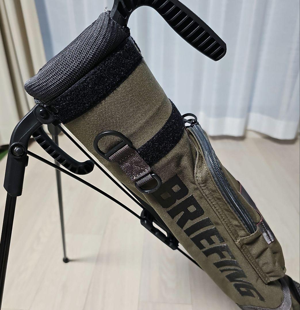 BRIEFING キャディバッグ オリーブ