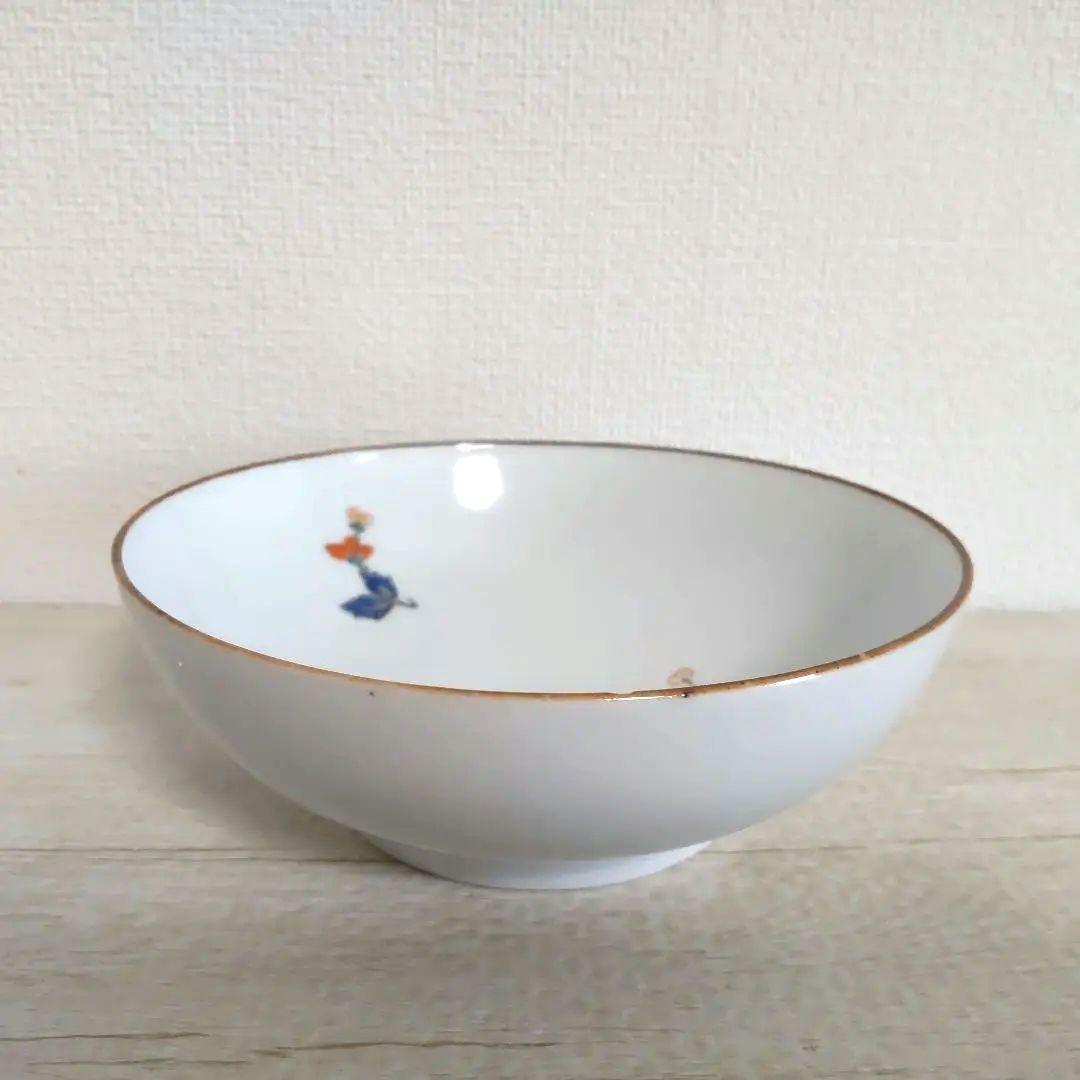お値下げしました、色絵柿右衛門　和本　花文小鉢