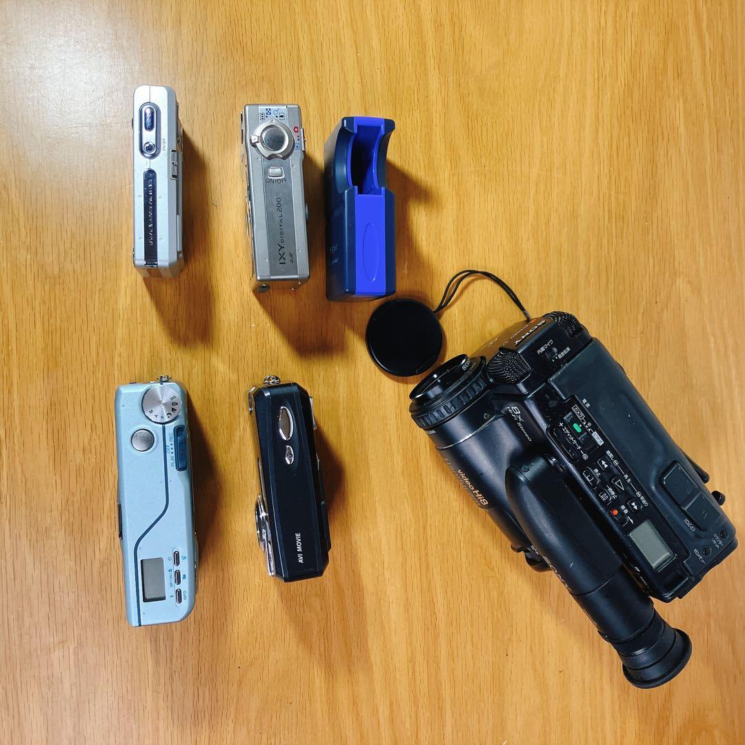 【ジャンク】デジカメ ビデオカメラ 5台まとめ IXY EXILIM 他