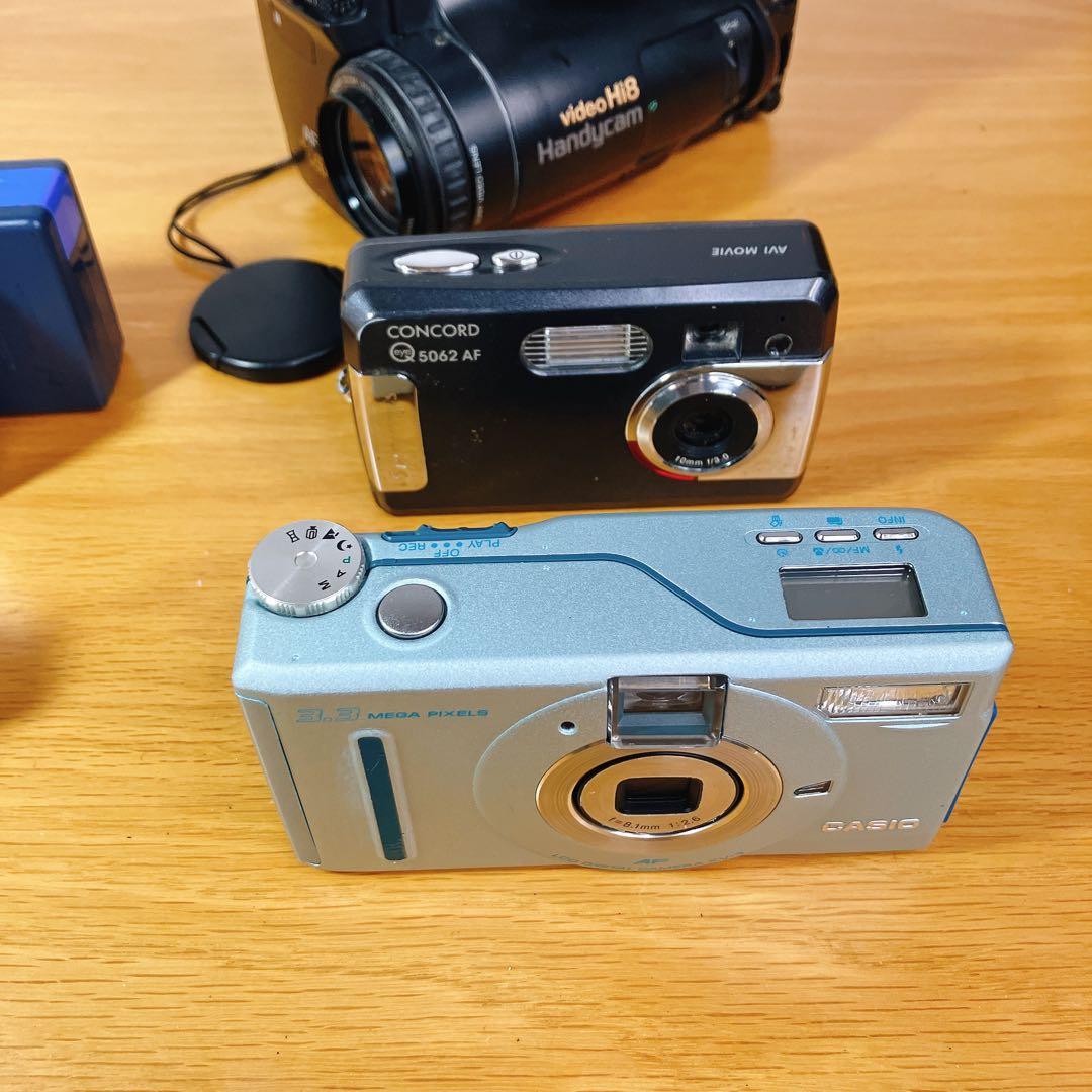 【ジャンク】デジカメ ビデオカメラ 5台まとめ IXY EXILIM 他