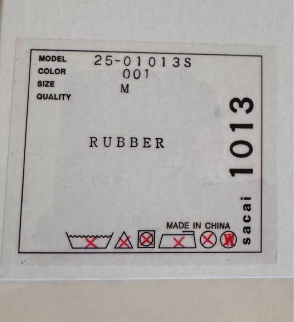 ★新品★ sacai サカイ 25AW Rubber Boots ラバーブーツ