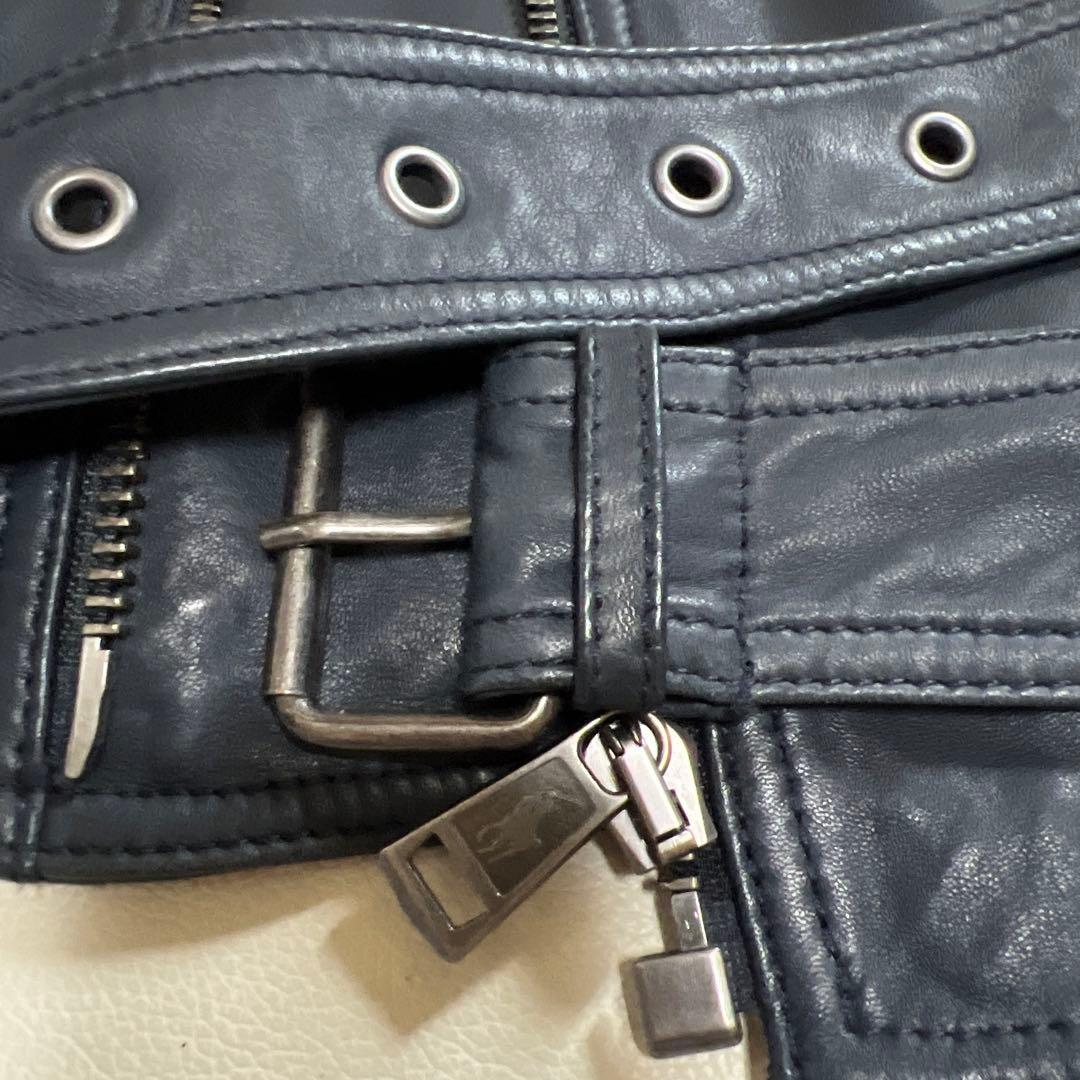 ryo ポロラルフローレン　革ジャン