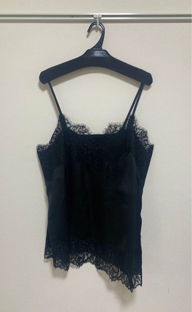 Arpege story レースサテンキャミ