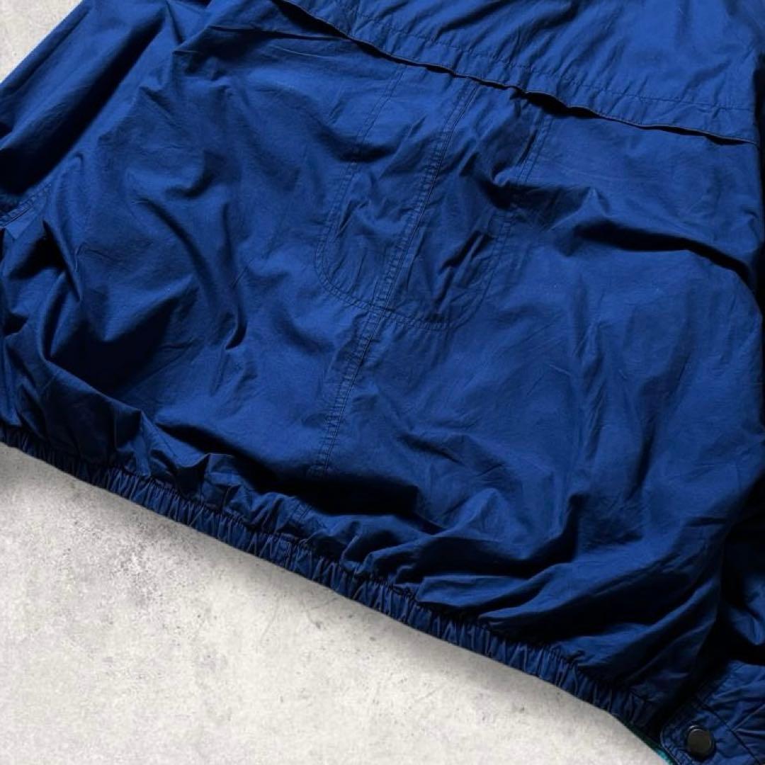 90s Disneyナイロンジャケット紺ネイビーミッキーマウス刺繍パッカブル古着