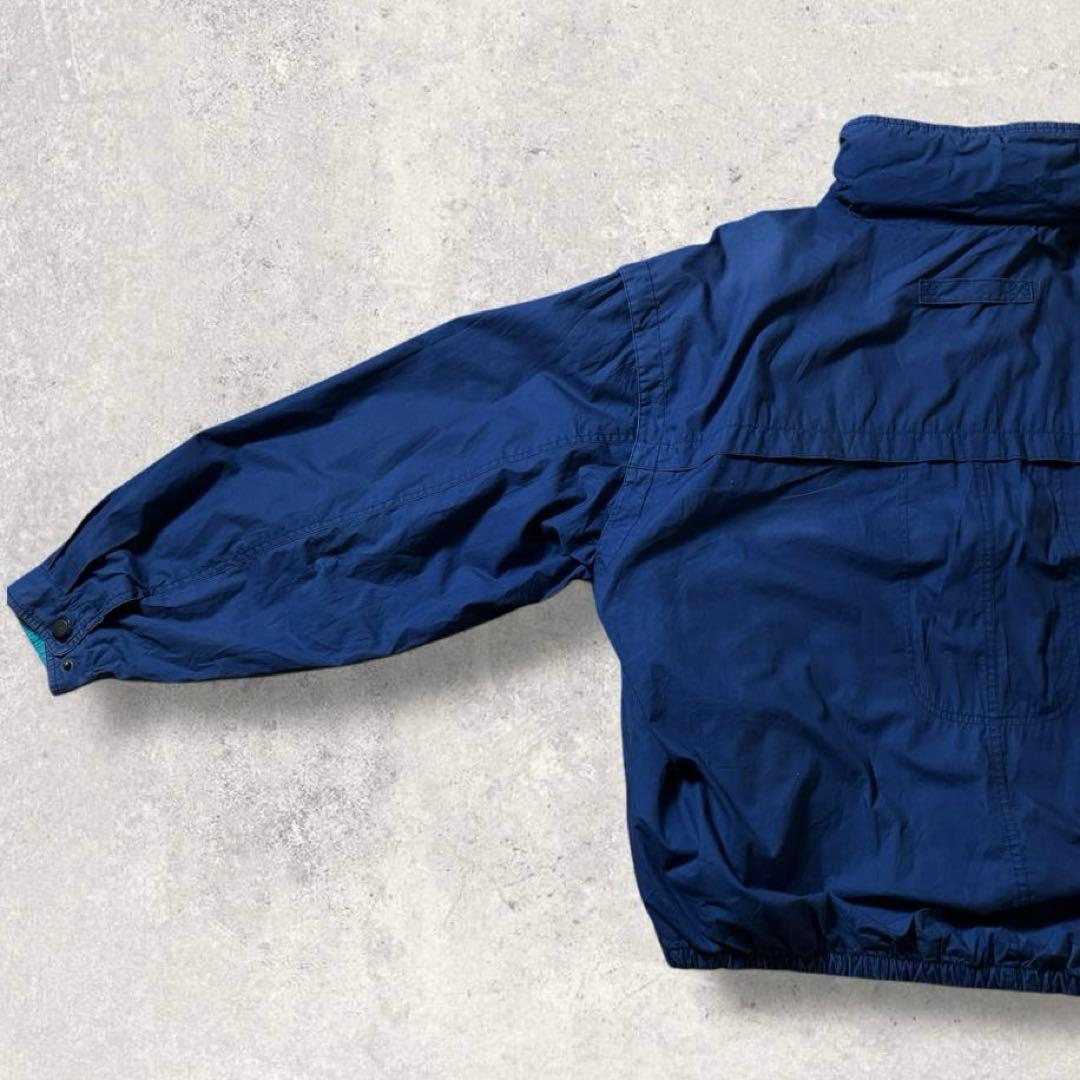 90s Disneyナイロンジャケット紺ネイビーミッキーマウス刺繍パッカブル古着