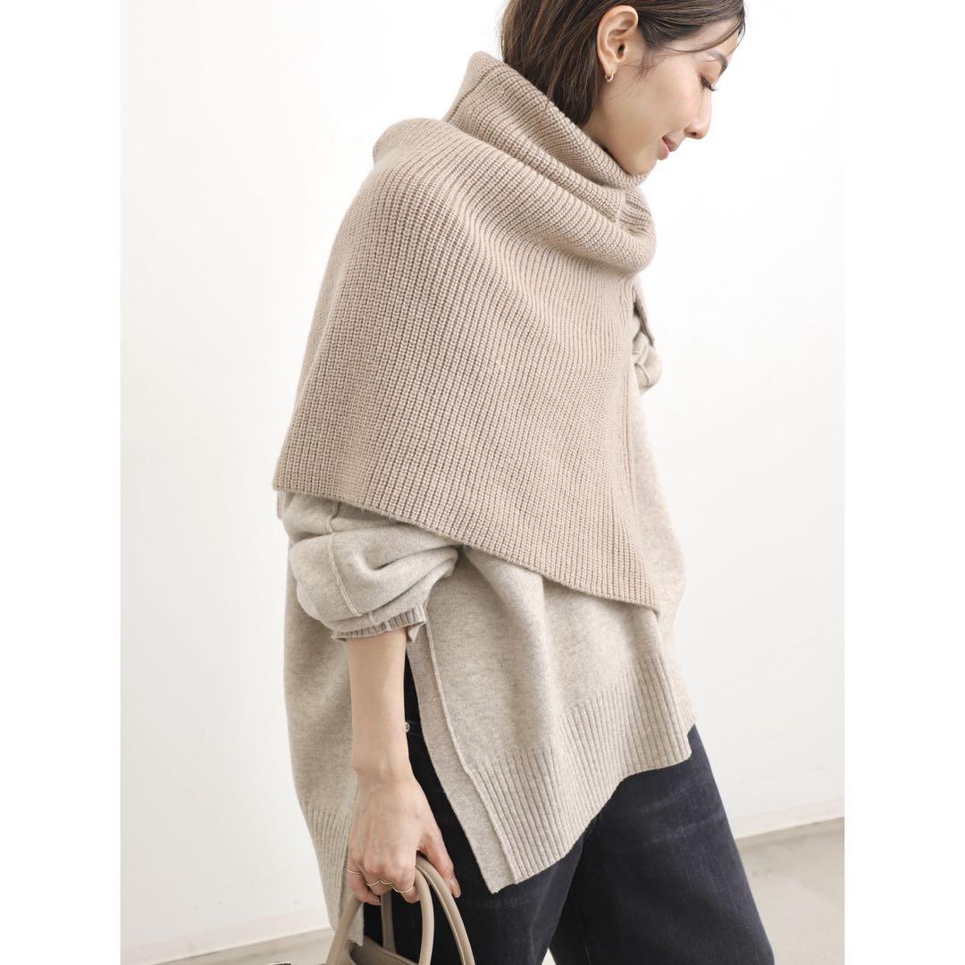 グッドグリーフ リブニットスヌード アパルトモン