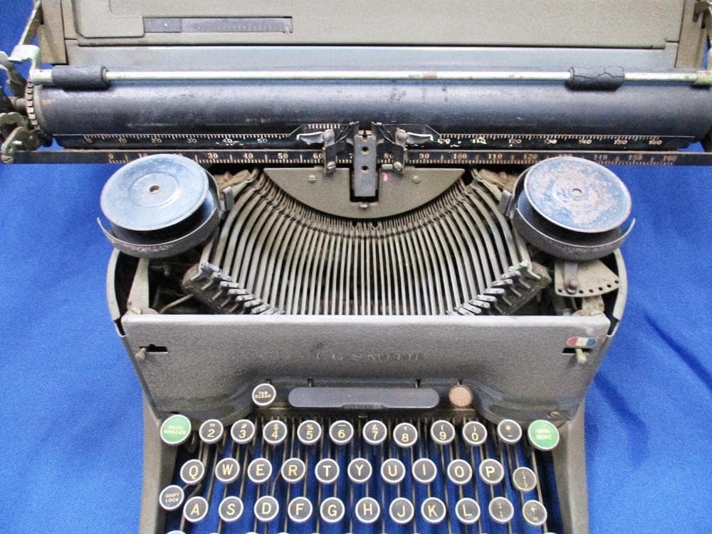 L.C.Smith スミス アンティーク タイプライター 店舗什器 オブジェ