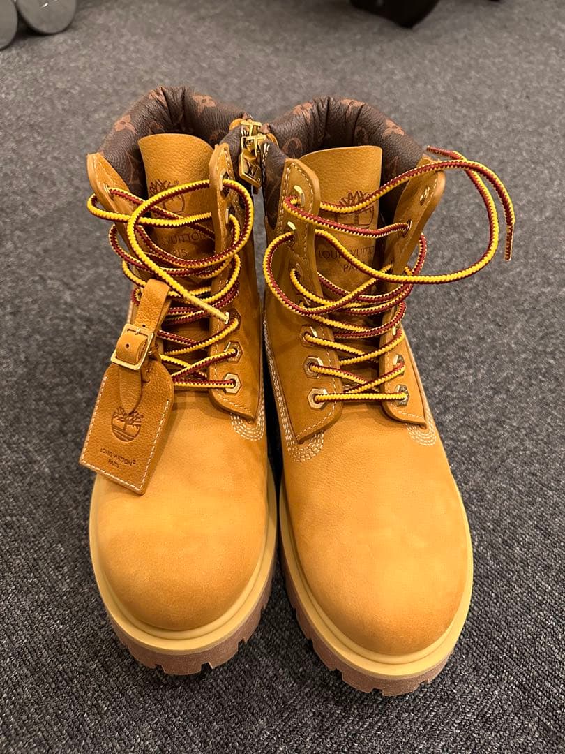 ルイヴィトン×ティンバーランド　アンクルブーツ