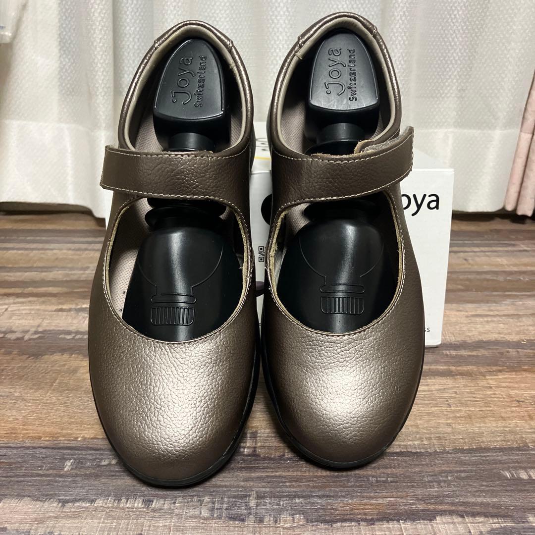【新品未使用】Joya AUDREY ローファー ブロンズ 22.5㌢