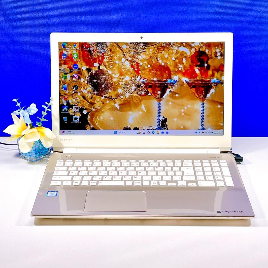 レポート作成にも！Corei7カメラ付ノートパソコン✨Windows11＆SSD