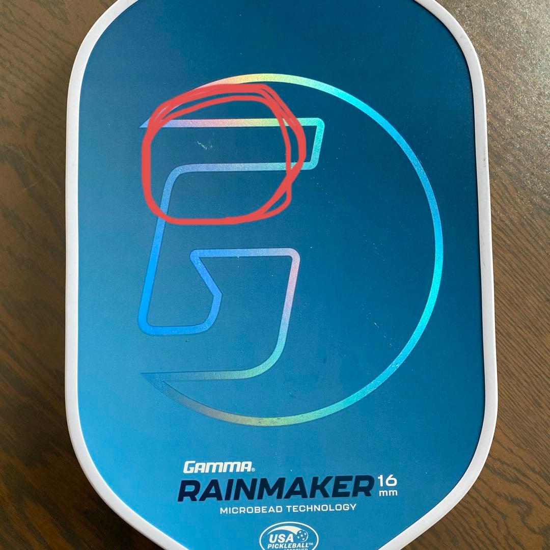 【お値下げしました】Gammaピックルボール　paddle！ブルー