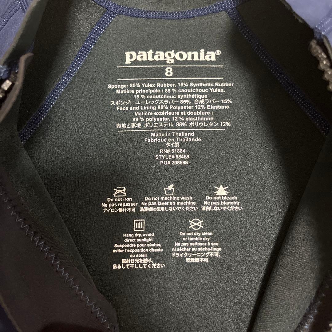 ☆ばんびさん専用☆Patagonia ウェットスーツ 8 ネイビー 花柄
