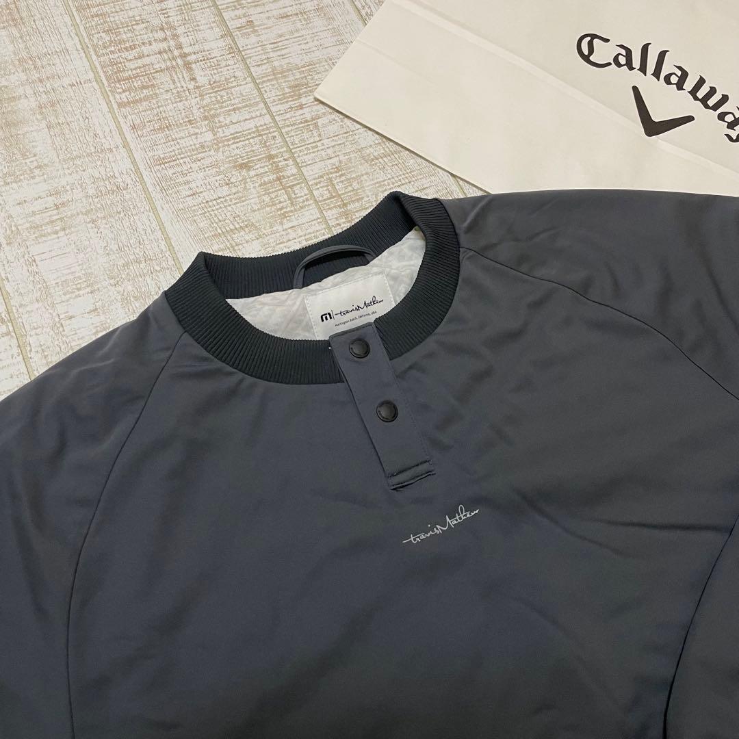 新品 キャロウェイ トラヴィスマシュー ブルゾン 中綿 ダークグレー Mサイズ