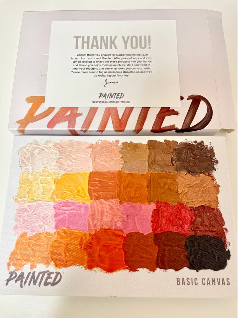 James Charles PAINTEDアイシャドウパレット&ブラシセット