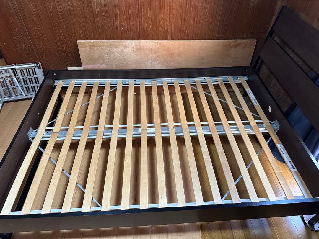 すのこベッド IKEA BEDFRAME QUEEN SIZE