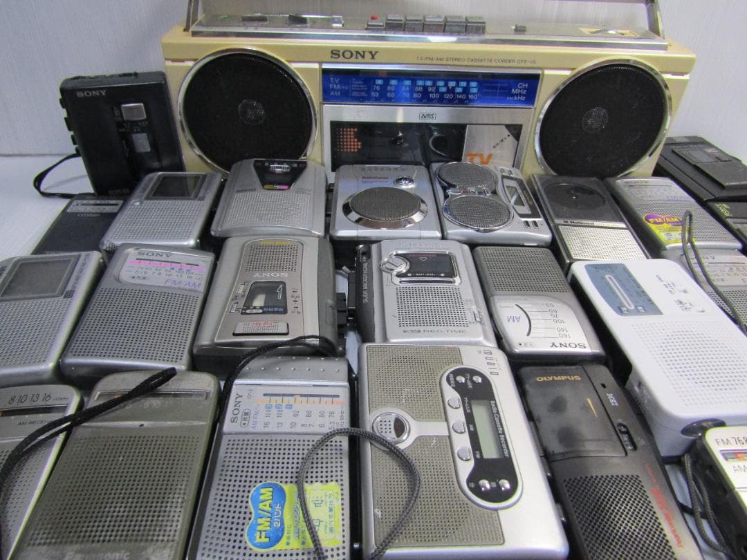 K0734 SONY/ PANASONIC...カセットプレーヤー 46個