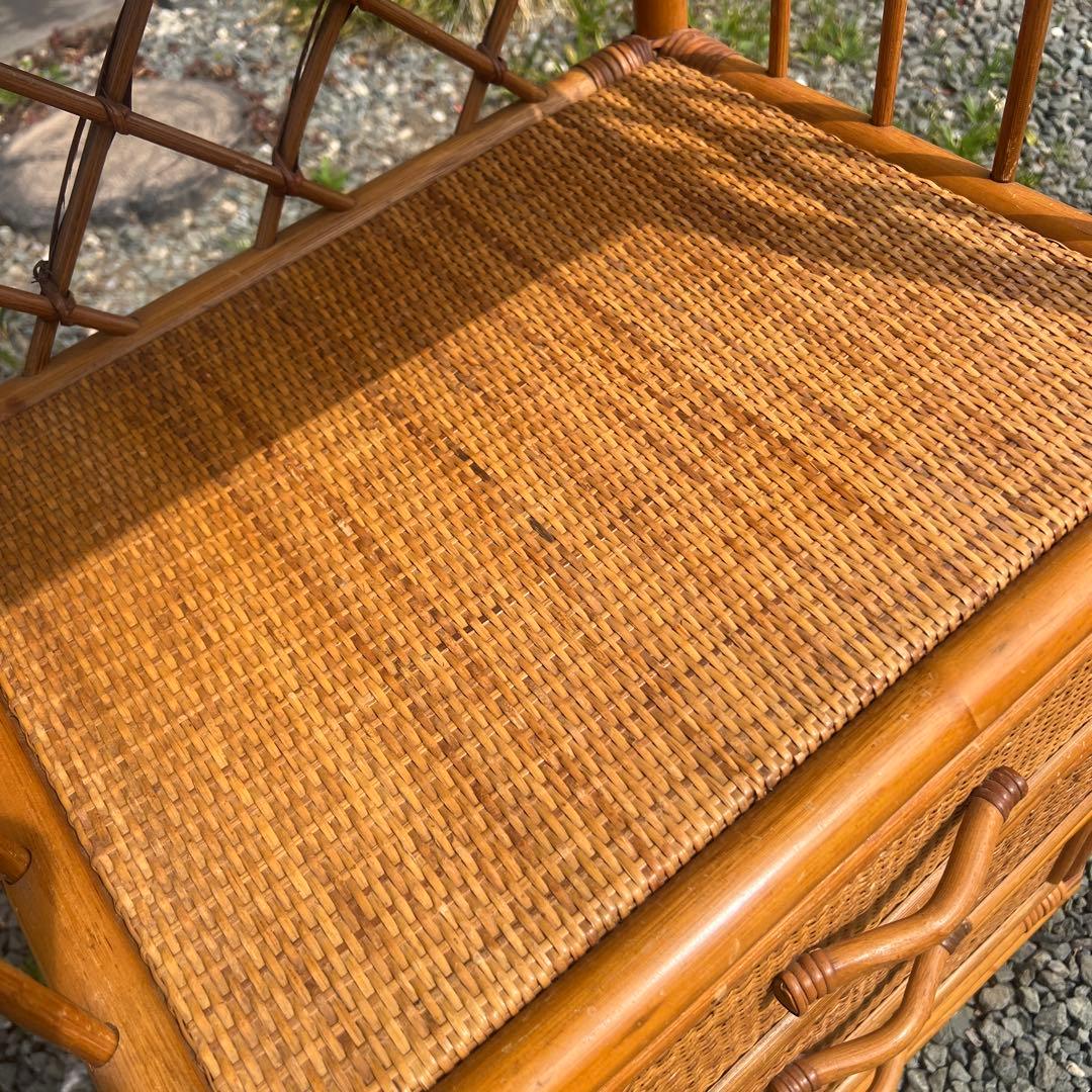 2 THE BEACH STORE 様 籐家具 ラタン 飾り棚 エスニック