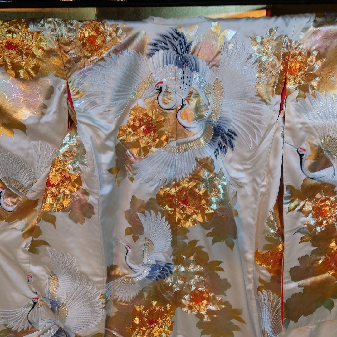 打掛正絹金彩昭和アンティーク品