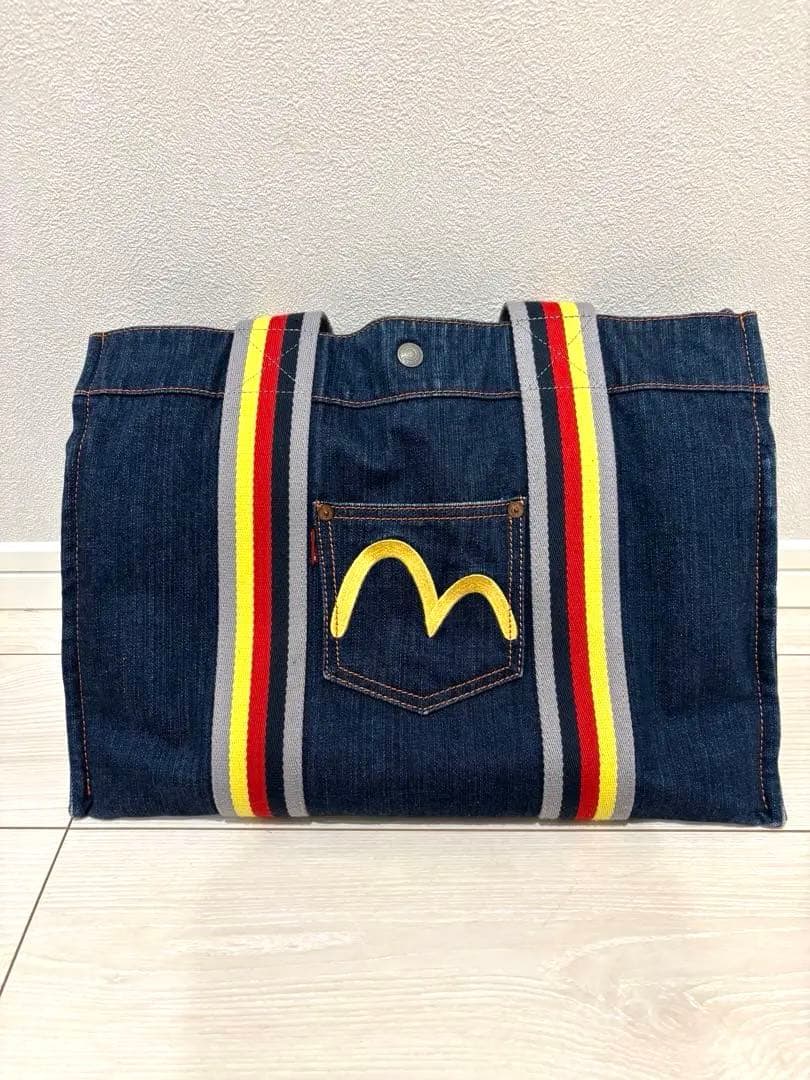 EVISU デニムトートバッグ