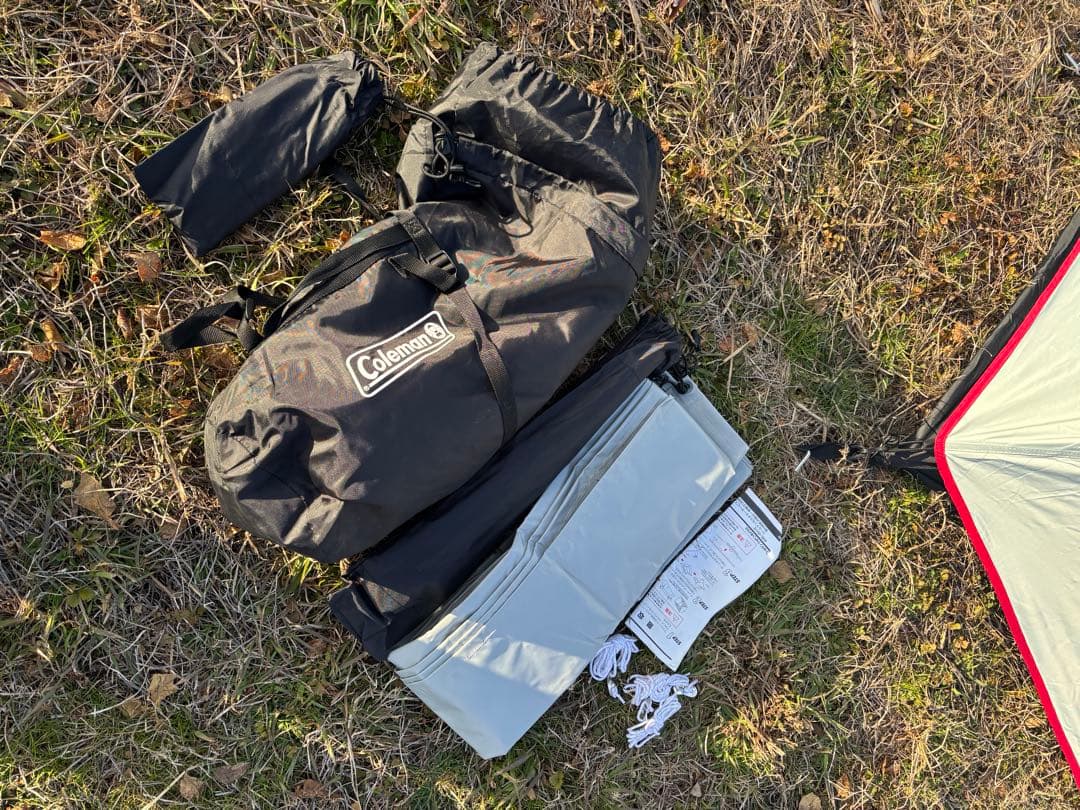 Coleman コールマン　ツーリングドームST+ 美品　グランドシート付き