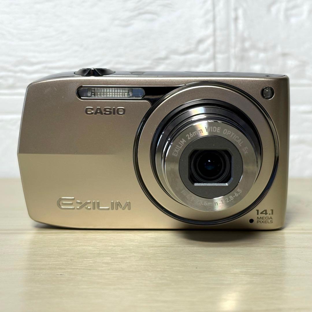 【美品】CASIO EXILIM EX-Z2300 コンデジ ゴールド カシオ