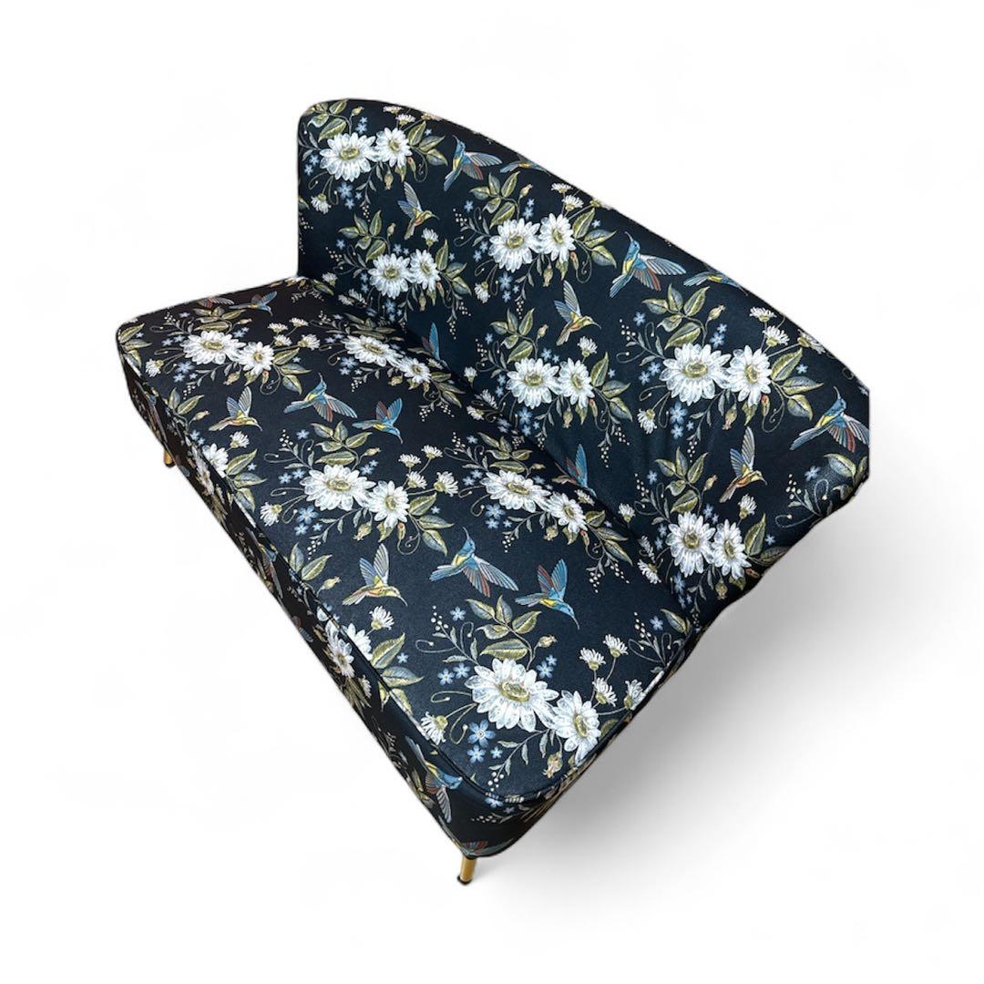 花柄 2人掛けソファ　美品　ソファ