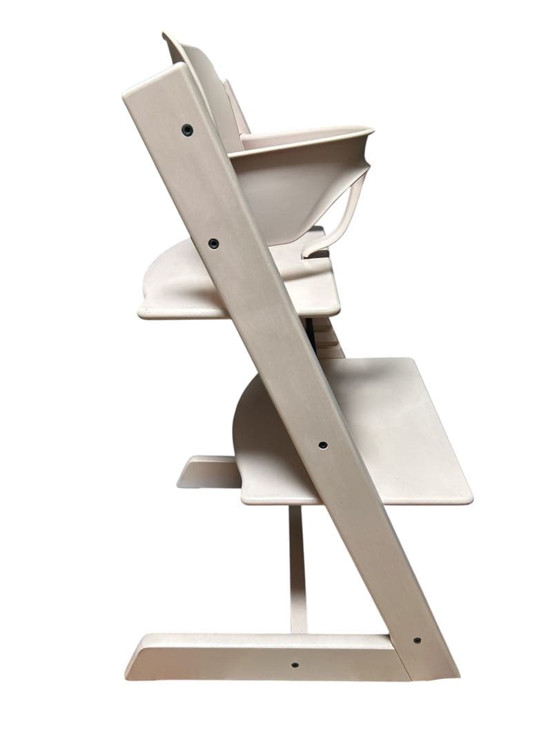 【美品・S/N5】ストッケ トリップトラップ V2ベビーセット付 ペールピンク