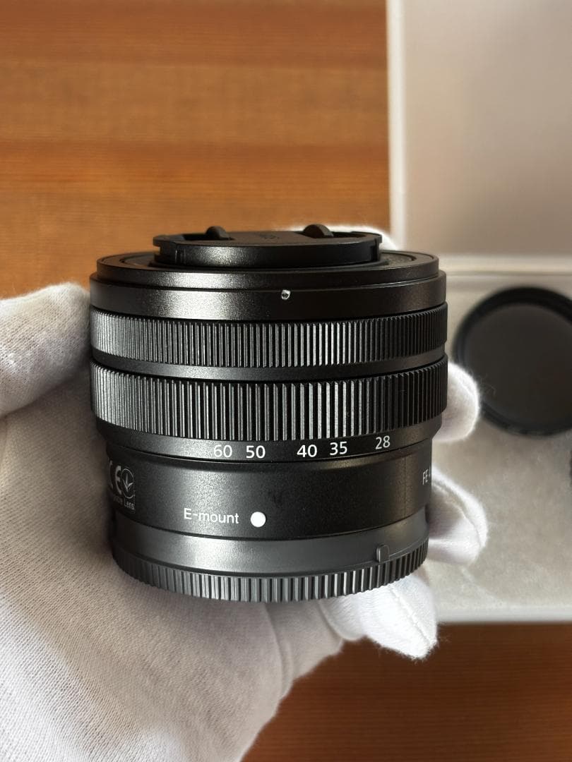 Eマウント 28-60mm F4ー5.6レンズ フィルター付き