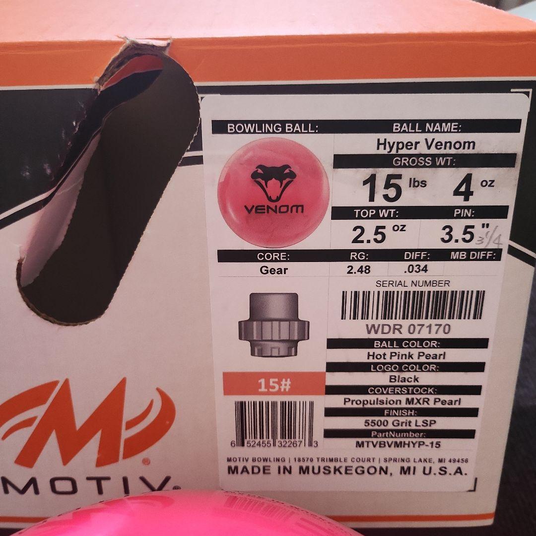 モーティブ　新品ハイパーベノム15-4