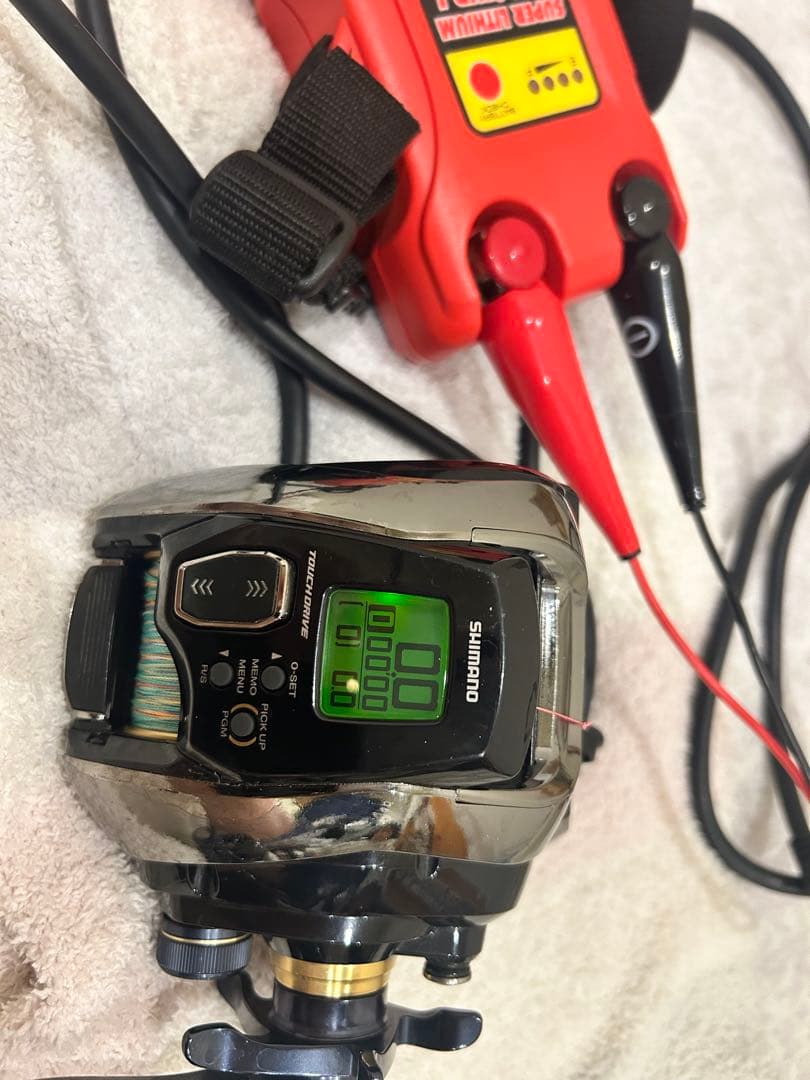 電動リール　バッテリー　Daiwa SUPER LITHIUM 8000WPL