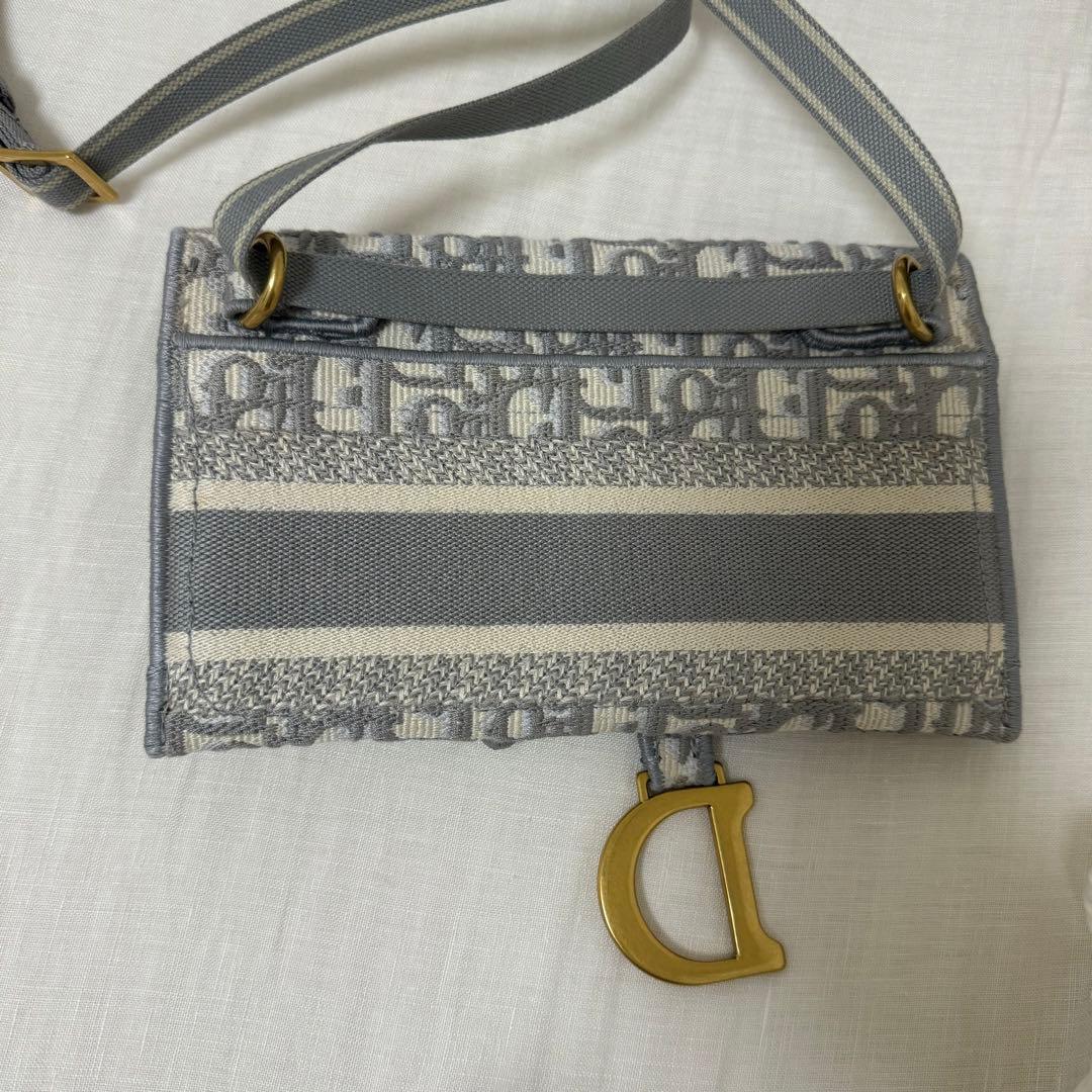 DIOR サドル スリムポーチ クラッチミニバッ グ