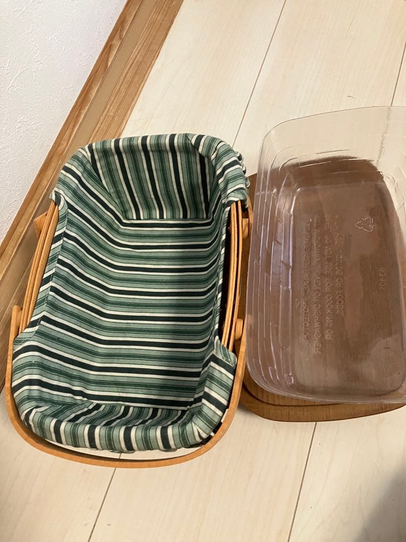 Longaberger ロンガバーガー　ロンガーバーガー　バスケット　木蓋