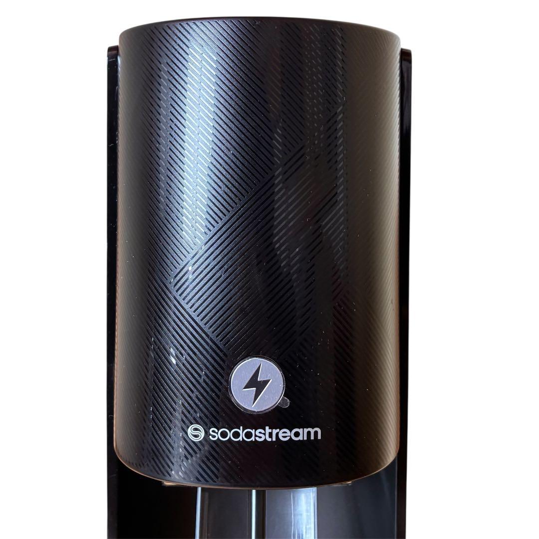 ソーダストリーム E-TERRA（イーテラ） 電動 炭酸水メーカー ブラック