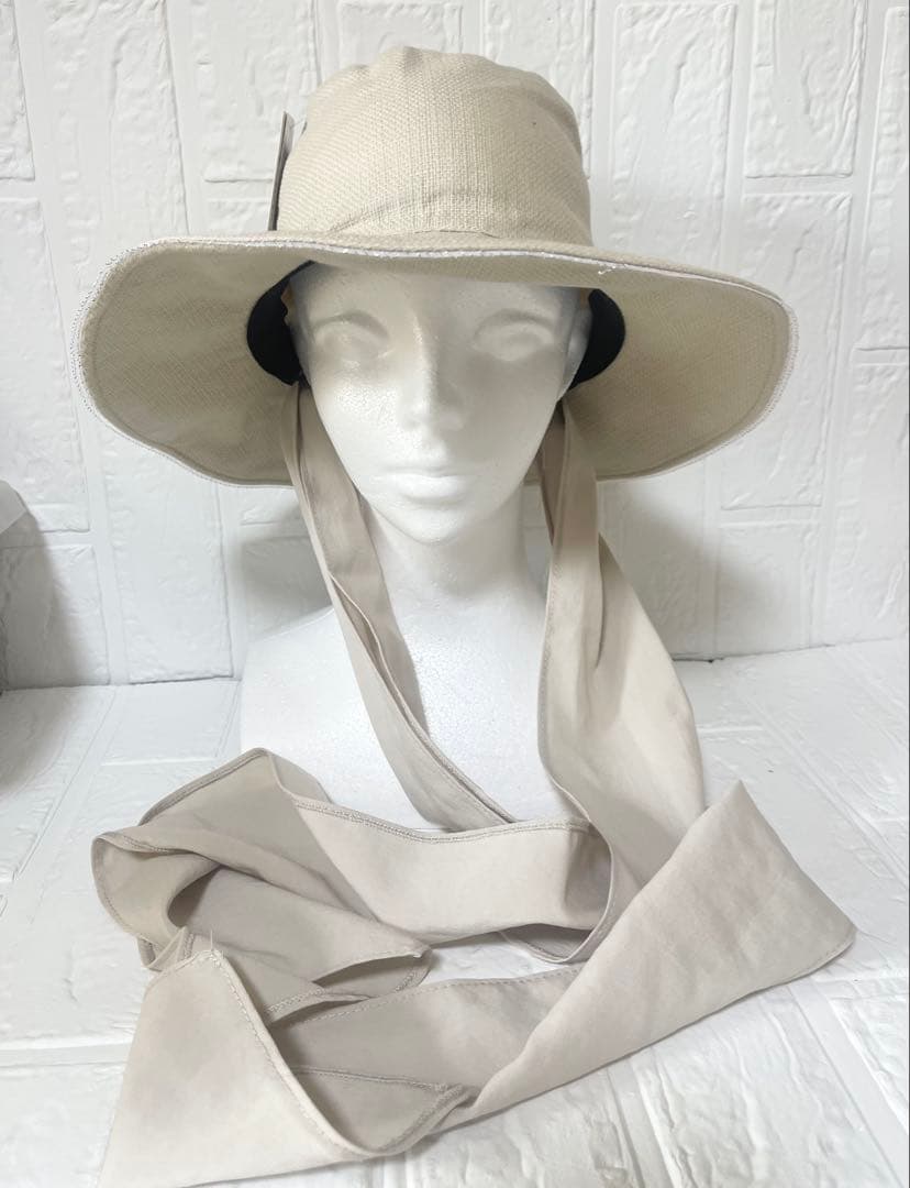 【新品】アンテプリマクロッシェハットサマーシールドリボンスカーフ遮熱遮光UVケア
