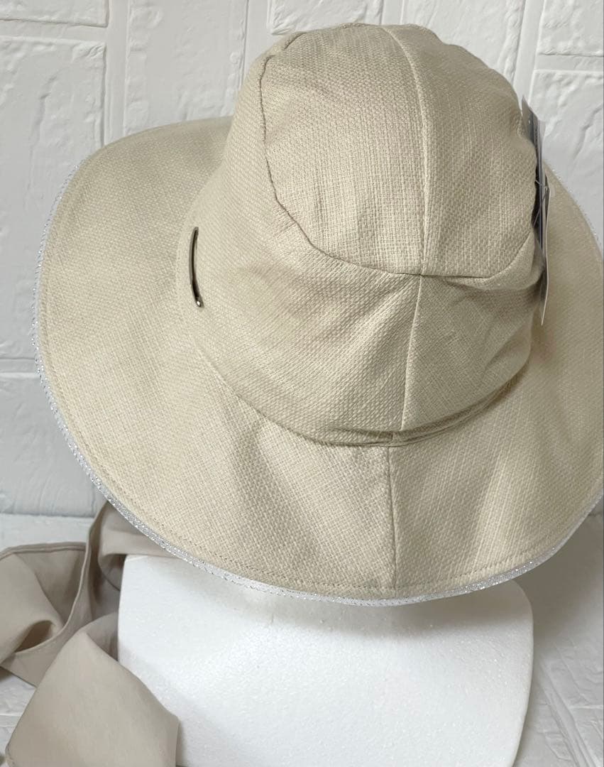 【新品】アンテプリマクロッシェハットサマーシールドリボンスカーフ遮熱遮光UVケア