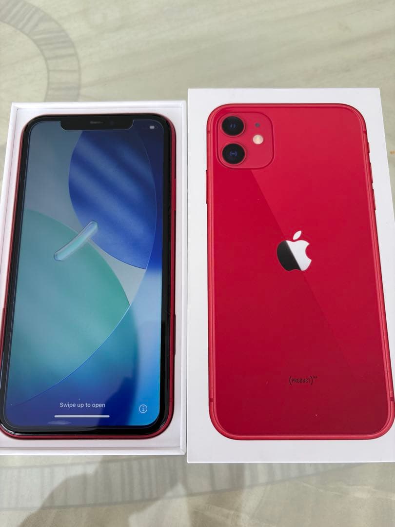Apple iPhone 11 赤128GB