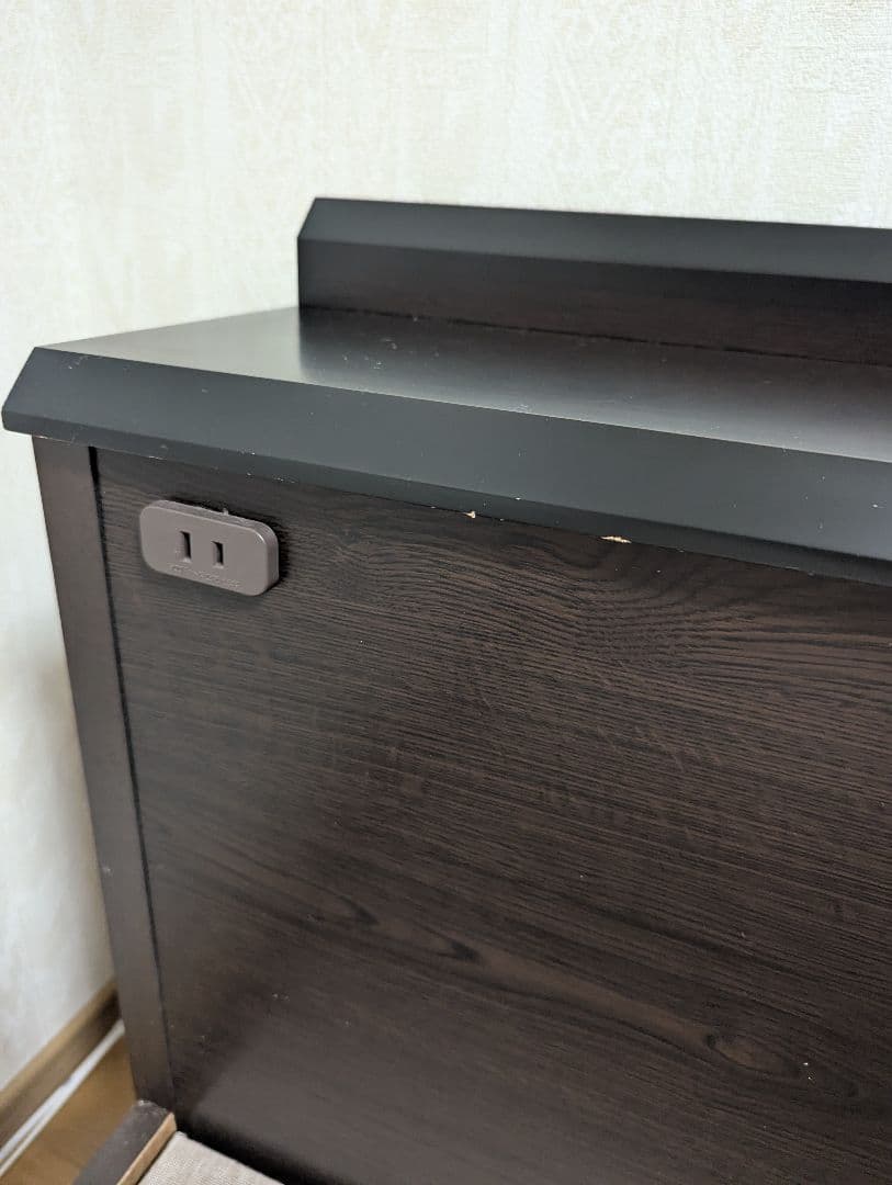 フランスベッド nls-603 ダークブラウン セミダブルベッドフレーム