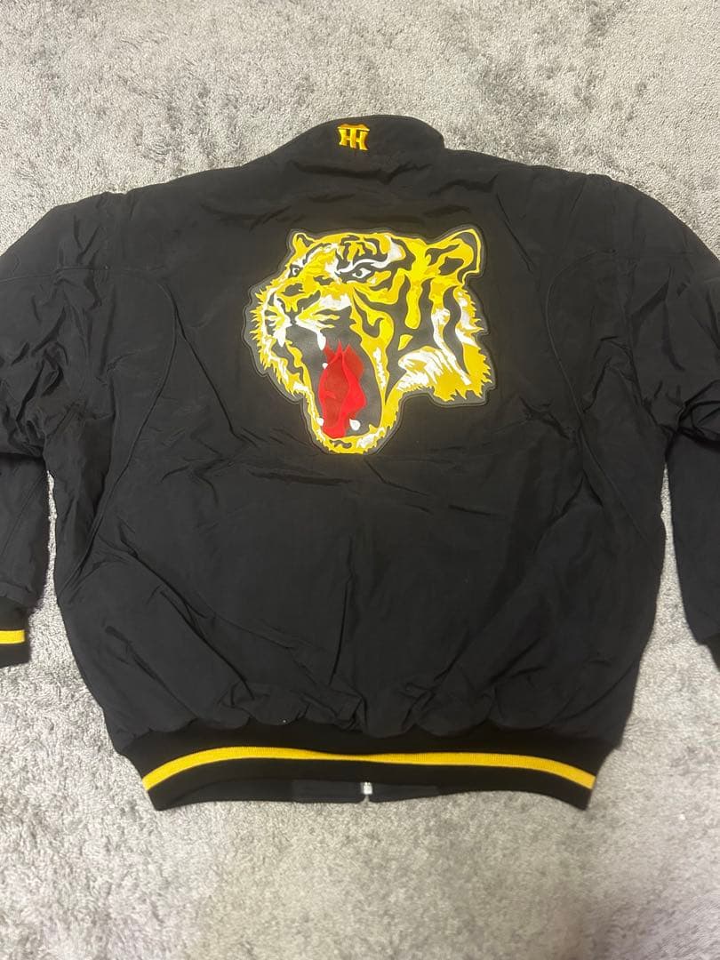 【タグ付き】阪神タイガース スカジャン Lサイズ 刺繍ロゴ Rawlings製