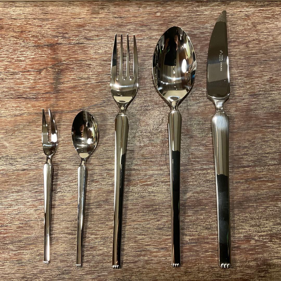 18-12 ステンレス！ 新品未使用 TRIO トリオ ソナタ カトラリーセット