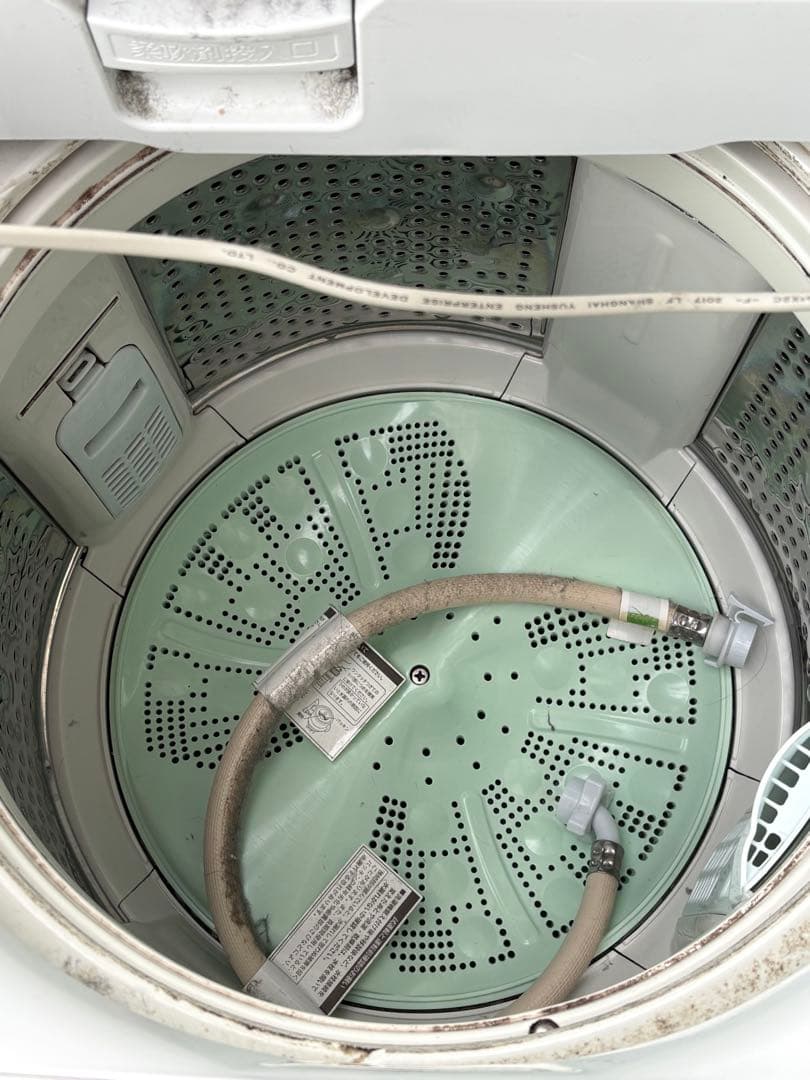 HITACHI 日立 BW-V80BE5 縦型洗濯機 本体 ホワイト