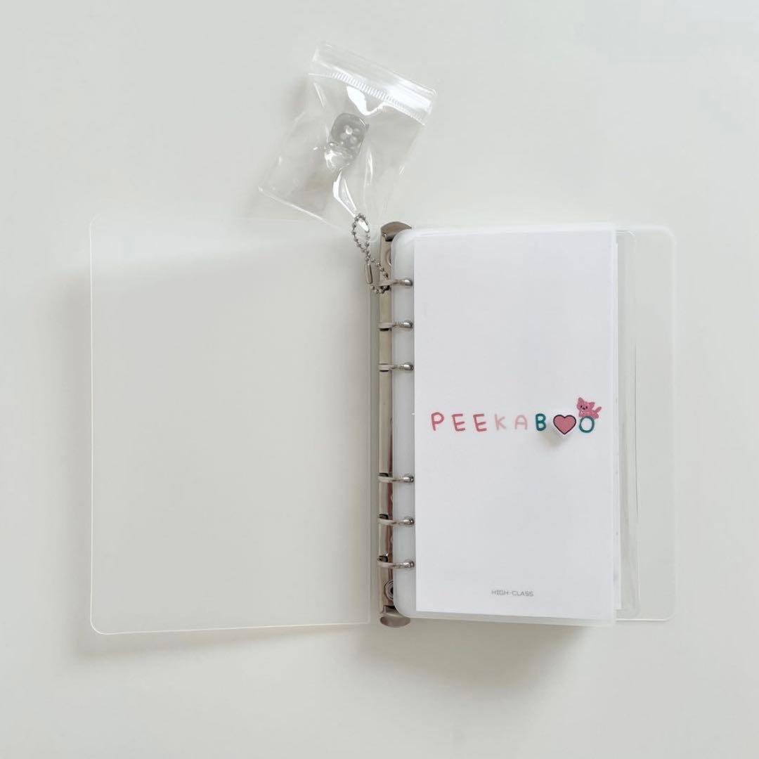 ラスト1点　韓国　貯金　アクリルバインダー　カバー　リフィル　 ピカブー