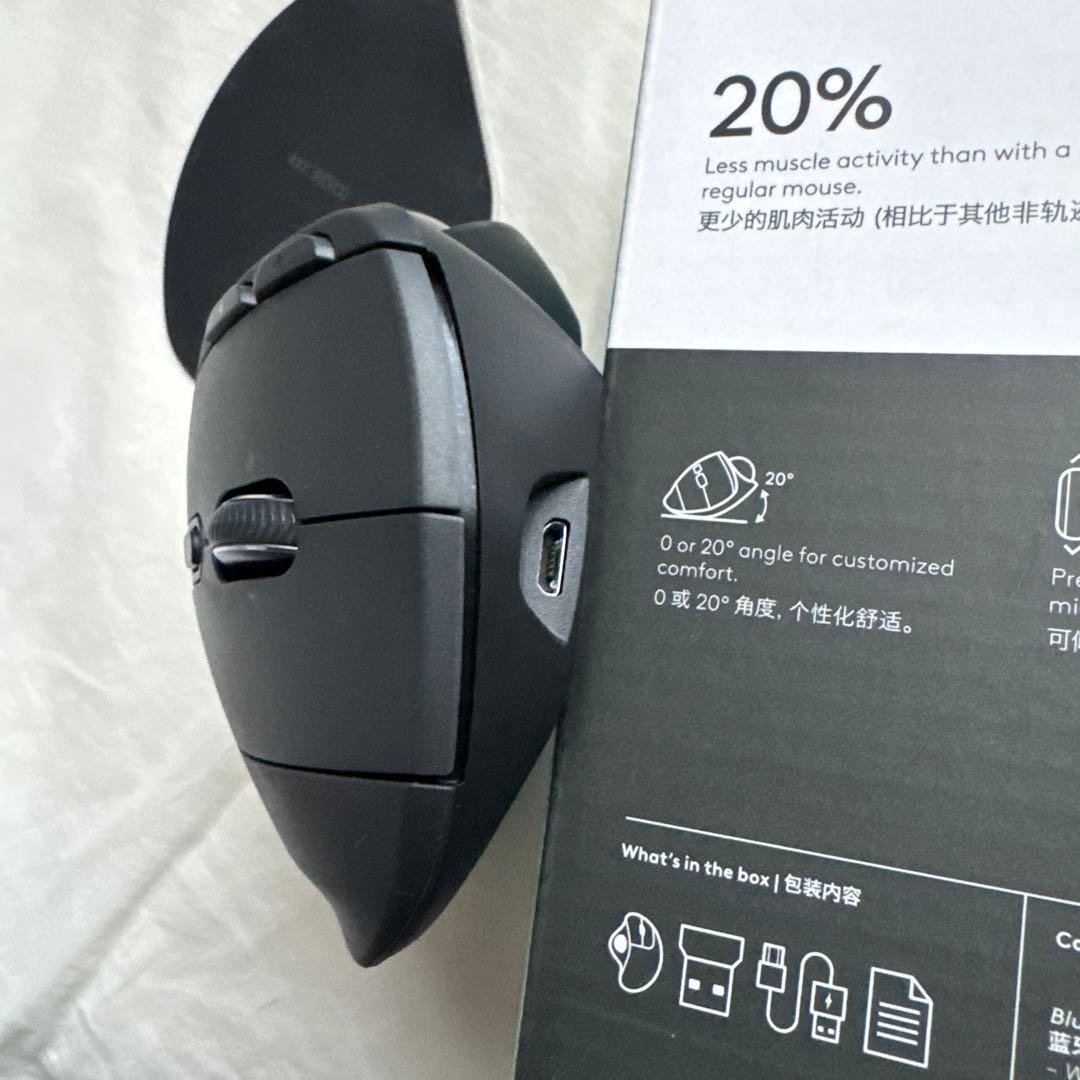 【美品】MX ERGO ロジテック　logitech トラックボール