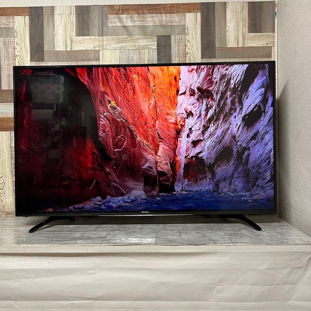 即日受渡❣️全国送料込ハイセンス55型液晶テレビWチューナー