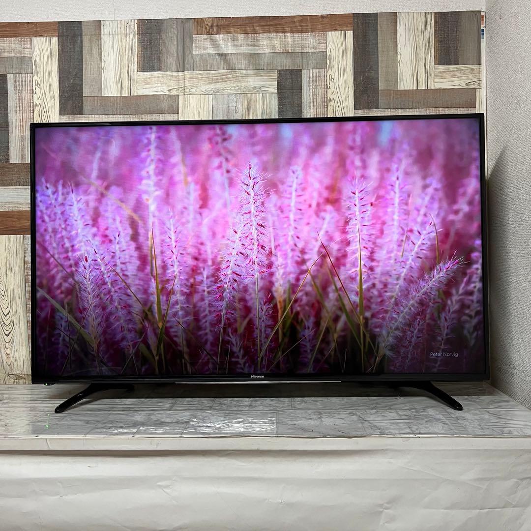 即日受渡❣️全国送料込ハイセンス55型液晶テレビWチューナー