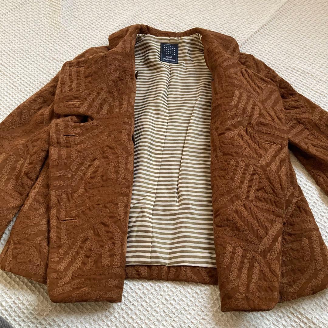 ※ はうやん様※ミナペルホネンmina perhonen ショート丈コート